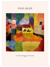 Klee With two Dromedaries and one Donkey - Art Print